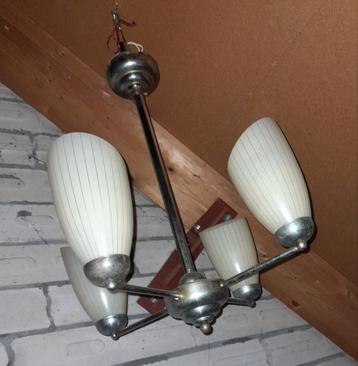 Te koop Art Deco hanglamp. Supermooi, onbeschadigd, werkend.