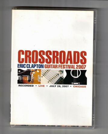 ERIC CLAPTON dubbel DVD Crossroads Guitar Festival 2007 beschikbaar voor biedingen