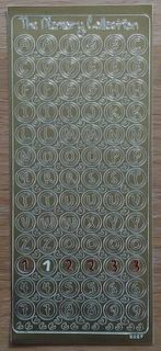 Stickervel
The Memory Collection - Alfabet en Cijfers, Ophalen of Verzenden, Zo goed als nieuw, Meerdere stickers