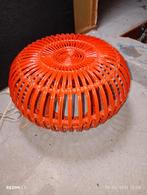 Design vintage Franco Albini Italiaanse Riet rotan.  poef, Antiek en Kunst, Curiosa en Brocante, Ophalen of Verzenden