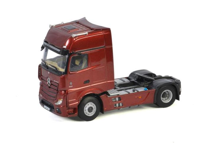 PREMIUM LINE; MERCEDES-BENZ ACTROS MP5 GIGA SPACE 4X2, Hobby en Vrije tijd, Modelauto's | 1:50, Nieuw, Bus of Vrachtwagen, Wsi