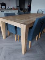 Massief houten tafel, 200 cm of meer, 50 tot 100 cm, Rechthoekig, Zo goed als nieuw