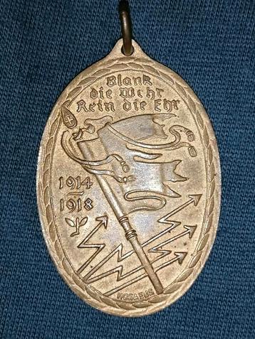 WO1 Duitse Kyffhauserbund medaille 1914-1918  beschikbaar voor biedingen