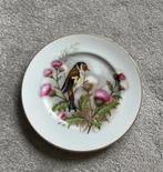 Antiek Fenton China Bordje - Vogel & Distels Decoratie, Antiek en Kunst, Antiek | Servies los, Verzenden