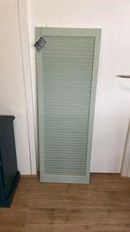 Louvre deurtjes 2 stuks wit en groen, Huis en Inrichting, Woonaccessoires | Kamerschermen, Ophalen, Zo goed als nieuw