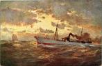 Kabelschip, Verzamelen, Ansichtkaarten | Themakaarten, Verzenden, Ongelopen, Voertuig
