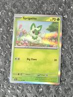 Holo Foil Sprigatito 013/193 Paldea Evolved Promo Scarlet &, Ophalen of Verzenden, Zo goed als nieuw, Losse kaart, Foil