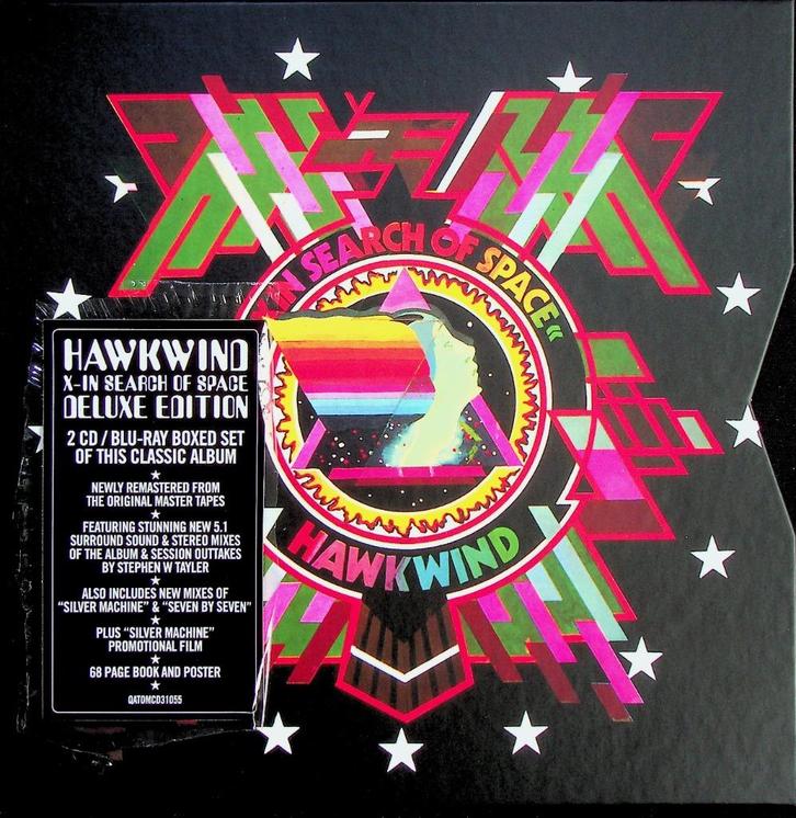 Hawkwind - In Search of Space 2CD/1Bluray Box Set, Cd's en Dvd's, Cd's | Rock, Zo goed als nieuw, Poprock, Ophalen of Verzenden