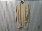 Leuk zandkleurig lang Vest, Ophalen of Verzenden, Zo goed als nieuw, Maat 38/40 (M), Beige
