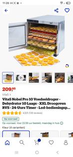 Vita5 droogoven dehydrator xxl 10lags, Ophalen
