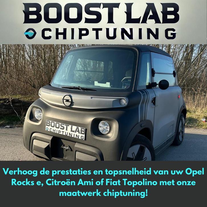 Chiptunen/Opvoeren Opel Rocks, Citroen Ami, Fiat Topolino, Diversen, Brommobielen en Scootmobielen, Overige merken, 46 km of meer