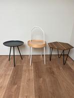 Mooie Bijzettafels, Huis en Inrichting, Tafels | Bijzettafels, Ophalen, Minder dan 45 cm, Minder dan 55 cm, Gebruikt