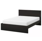 IKEA malm bed frame, Huis en Inrichting, Slaapkamer | Bedden, Ophalen, Zwart, Tweepersoons, Zo goed als nieuw