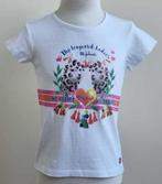 Jill geweldig wit t-shirt met print mt. 98/104, Kinderen en Baby's, Jill, Meisje, Ophalen of Verzenden, Zo goed als nieuw