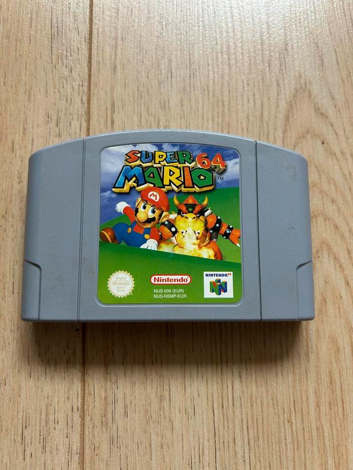 Super Mario 64 - N64 Klassieker!, Spelcomputers en Games, Spelcomputers | Nintendo 64, Gebruikt, Zonder controller, Ophalen of Verzenden