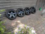 Toyota Aygo alu velgen origineel met zomerbanden 14 inch, Ophalen, 14 inch, Gebruikt, 155 mm