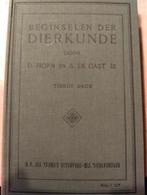 Beginselen der dierkunde, antiek boek, 1924, Ophalen of Verzenden
