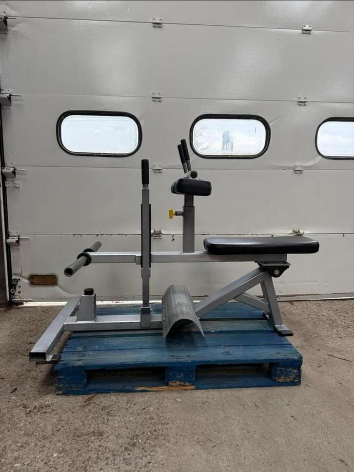 Plate loaded calf raise / 50 mm / calfs / kuiten, Sport en Fitness, Fitnessmaterialen, Gebruikt, Overige typen, Armen, Benen, Borst