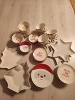 Kerstservies 6 persoons H&M nieuw, Huis en Inrichting, Keuken | Servies, Ophalen, Porselein, Overige stijlen, Bord(en)