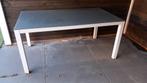 Tuintafel, Ophalen, Gebruikt, Rechthoekig, Aluminium