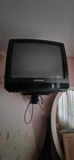 Vintage Grundig TV + muurbeugel, Ophalen, Gebruikt, 50 Hz, Grundig