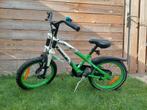 Kawasaki BMX Crossfiets/Jongensfiets 16", Fietsen en Brommers, Fietsen | Crossfietsen en BMX, Staal, Ophalen, BMX Cross, 16 tot 20 inch