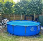 Intex zwembad 3,05 x 76cm te koop incl nieuwe pomp, Tuin en Terras, Ophalen, Minder dan 80 cm, Rond, 300 cm of meer