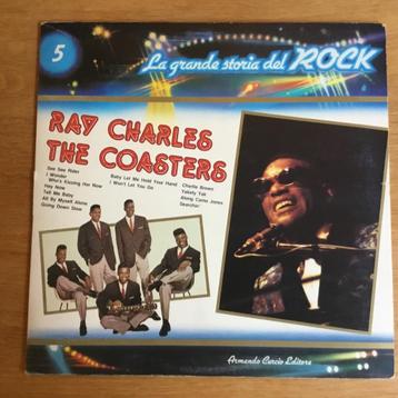 La Grande Storia del Rock - Ray Charles The Coasters LP    beschikbaar voor biedingen