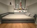 Eenpersoonsbed + extra uitschuifbaar bed, Huis en Inrichting, Slaapkamer | Bedden, Ophalen, Gebruikt, 90 cm, Eenpersoons