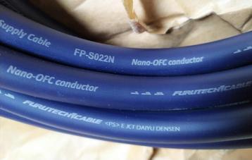 Brand new Furutech FP-S022N power cable - Bulk 6 meters long beschikbaar voor biedingen