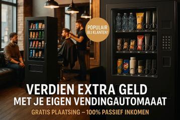 Verdien extra geld in je kapperszaak met een vendingautomaat beschikbaar voor biedingen