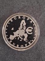 munt tgv 25 jaar euro 2024 zwaar verzilverd proof, Ophalen of Verzenden, Losse munt