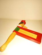 Vintage houten speelgoed voor kinderen, Pinocchio,, Ophalen of Verzenden, Gebruikt, Overige typen