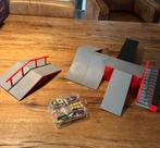 Fingerboard skateboard park met 4 skateboards, Ophalen of Verzenden, Zo goed als nieuw