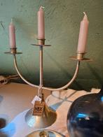 Mooie kandelaar goudkleur!, Ophalen of Verzenden