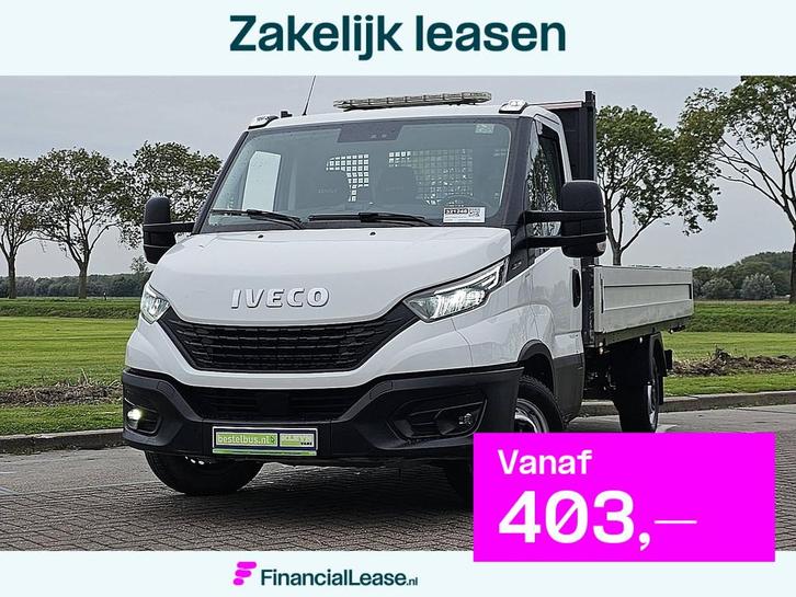 IVECO DAILY 35S14 open-laadbak xxl ac!, Auto's, Bestelauto's, Bedrijf, Lease, Financial lease, ABS, Airconditioning, Centrale vergrendeling
