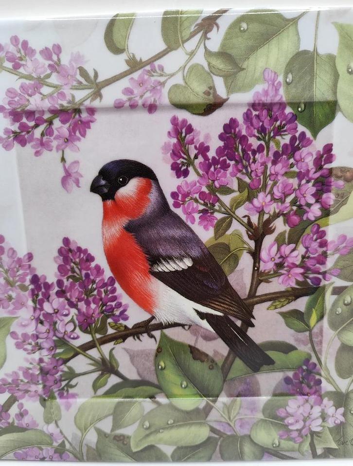 Porselein Sierbord Lilac Awakening Davenport Misty Mornings, Antiek en Kunst, Antiek | Wandborden en Tegels, Ophalen of Verzenden