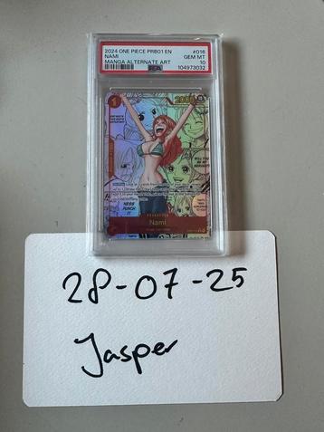 Nami (OP01-016) Manga PSA 10 beschikbaar voor biedingen