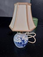 oma's nostalgische oud delfts blauw schemerlampje, Ophalen of Verzenden
