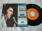 Elvis Presley    Only Believe   Duitsland    Orgineel, Ophalen of Verzenden, Zo goed als nieuw, Single