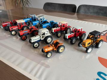 Verzameling tractors Yaxon Same Steyr Landini MF Fiat beschikbaar voor biedingen