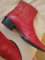 Laarzen rood 39, Ophalen, Spanje, Lage of Enkellaarzen, Gedragen