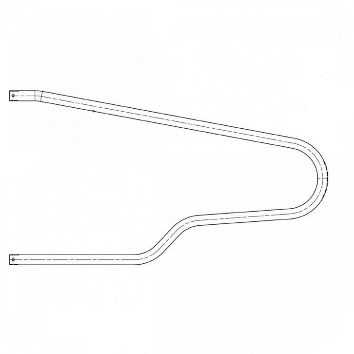 Ligboxafscheiding basic 190 cm High Neckrail, Dieren en Toebehoren, Overige Dieren-accessoires, Nieuw, Ophalen of Verzenden