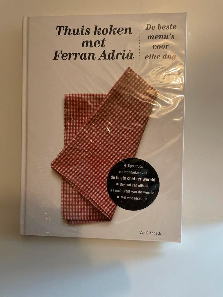 Thuis koken met Ferran Adrià - NIEUW, Boeken, Kookboeken, Nieuw, Hoofdgerechten, Europa, Gezond koken, Ophalen of Verzenden