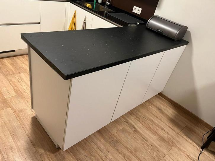 IKEA METOD/VEDDINGE keukenblok met SÄLJAN blad, Huis en Inrichting, Keuken | Keukenelementen, Gebruikt, Minder dan 100 cm, 150 tot 200 cm