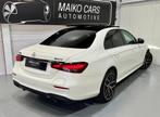 Mercedes-Benz E-klasse 300 e 4MATIC AMG LINE PANO 360 CAMERA, Auto's, Mercedes-Benz, Automaat, Zwart, 4 cilinders, Wit