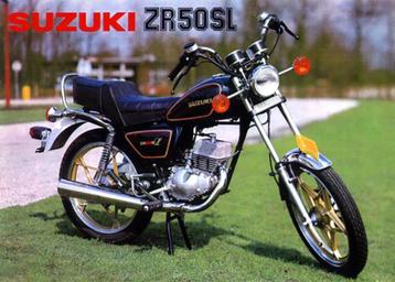 Onderdelen Suzuki ZR50SL 1981 (nieuw)
