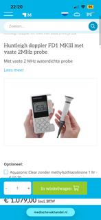 Huntleigh Doppler FD1 MKIII - Nieuw, Ophalen of Verzenden, Nieuw, Overige typen