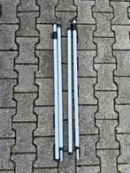 Te koop 2 Gebruikte DOREMA GLASFIBER staanders 22/25mm, Ophalen, _, _, Zo goed als nieuw