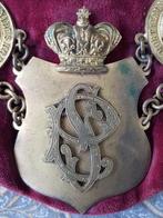 Prachtige oude Engelse ketting of keten van vrijmetselaars., Antiek en Kunst, Ophalen of Verzenden